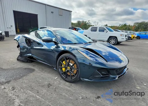 2024 Lotus Emira First Edition z USA, uszkodzony, nr VIN SCCLEKAX0RHA10601